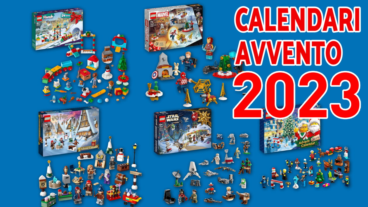 Immagine di Calendari dell'Avvento LEGO 2023: Scopri le Imperdibili Collezioni di Avengers, Harry Potter e Altri!