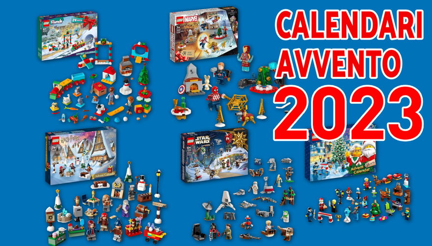 Calendari dell'Avvento LEGO 2023: Scopri le Imperdibili Collezioni di Avengers, Harry Potter e Altri!