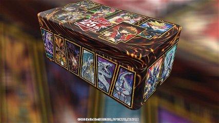 Copertina di Yu-Gi-Oh! - Disponibile la Tin 25º Anniversario: Eroi Duellanti
