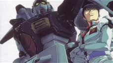 Copertina di Gundam, in vendita i boxer a righe di Amuro Ray