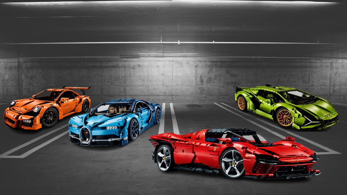 Copertina di Le Supercar dei set LEGO Technic Ultimate