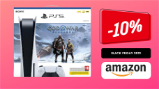 Copertina di Paghi poco e funziona bene: PlayStation 5 + God of War Ragnarök a soli 499€!