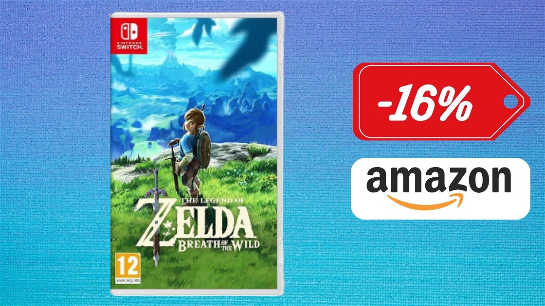Copertina di Prezzo STRACCIATO per The Legend Of Zelda: Breath of the Wild! Meno di 46€!