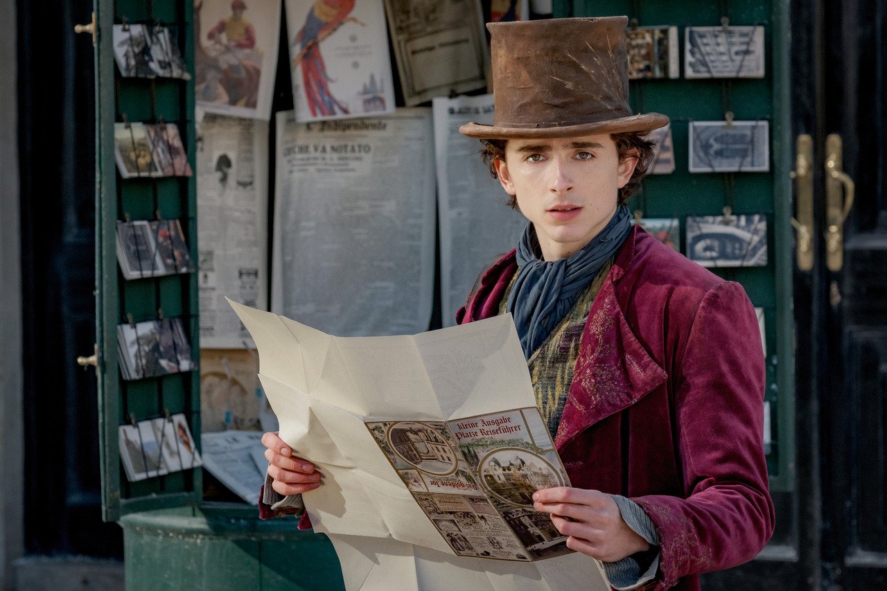 Immagine di Wonka, recensione: Timothée Chalamet in un film dai mille colori