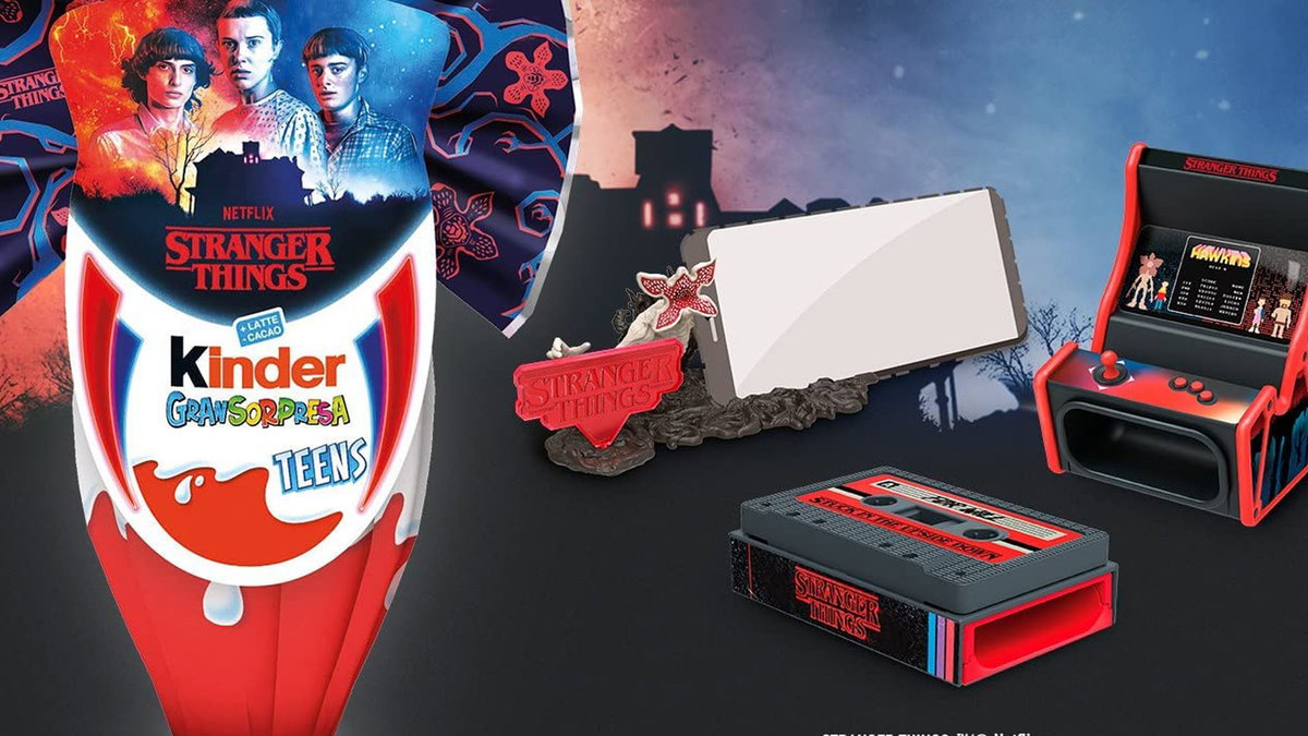 Immagine di Stranger Things: l'introvabile uovo di pasqua Kinder è anche su Amazon!