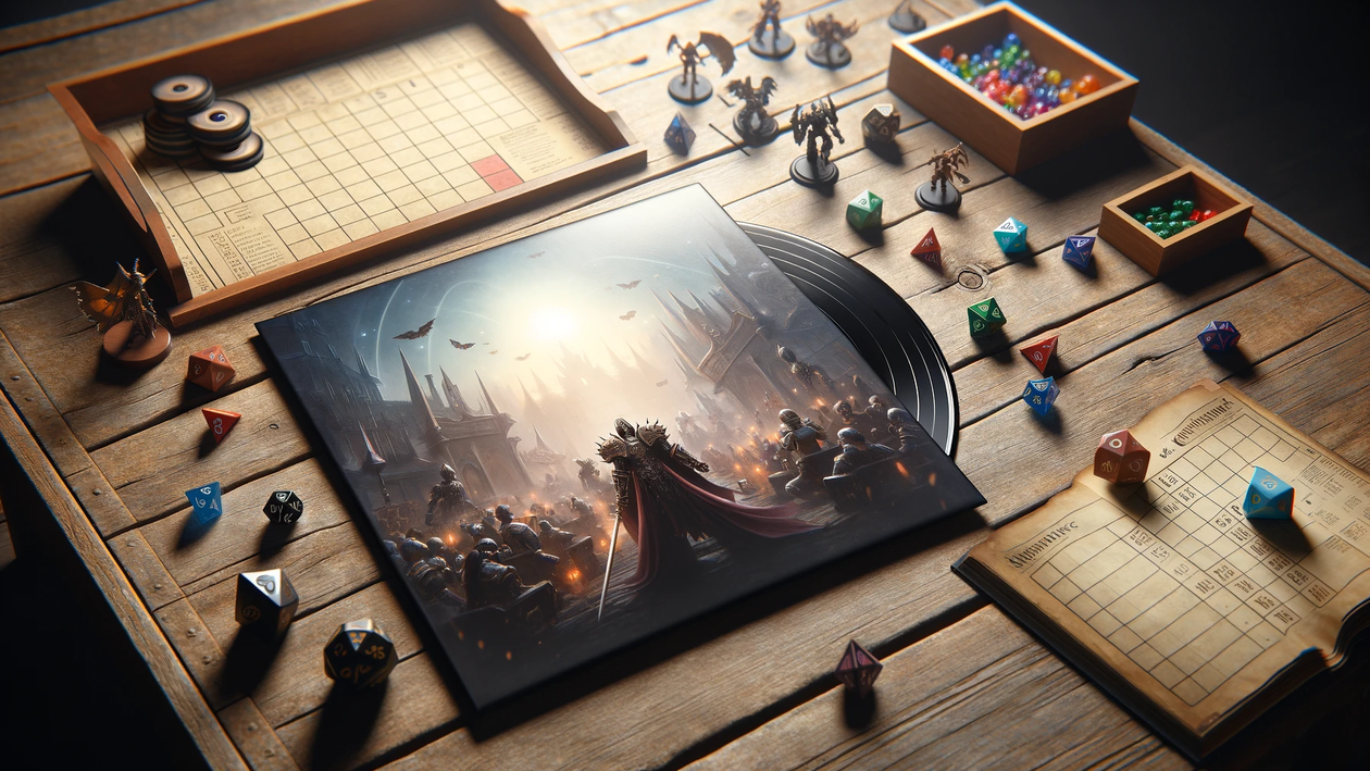 Immagine di I migliori dischi vinile LP per sessioni di gioco da tavolo e di ruolo