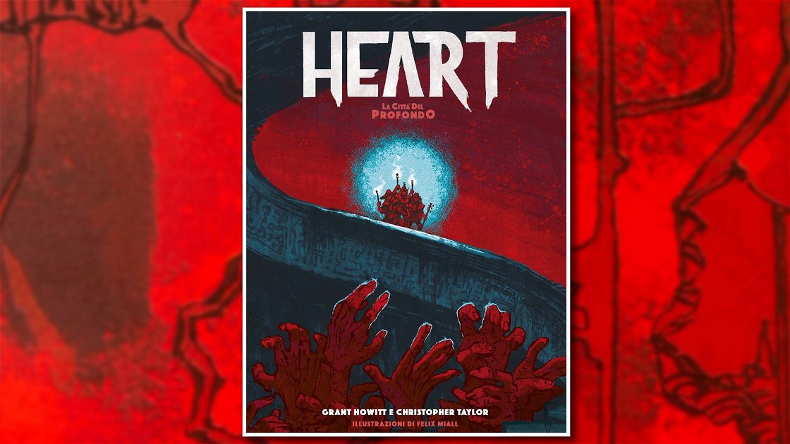Copertina di Heart - La Città del Profondo: un gioco di ruolo da incubo