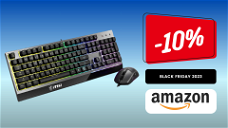 Copertina di Tastiera Gaming + Mouse a meno di 38€ su Amazon
