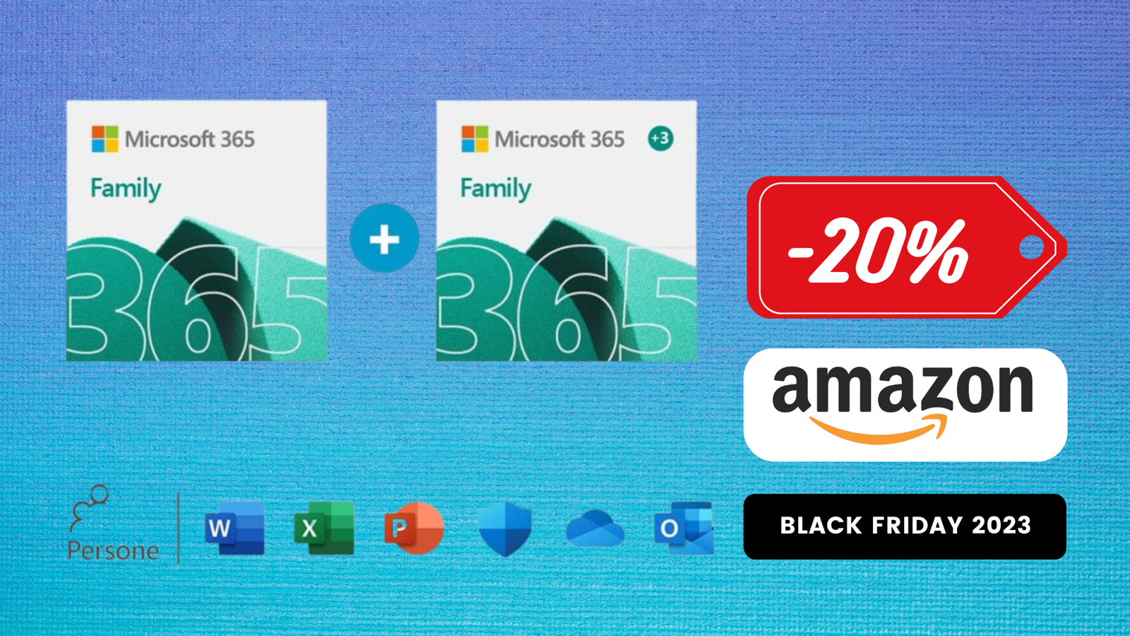 Microsoft 365 Family - Fino a 6 persone - Per PC/Mac/tablet/cellulari -  Abbonamento di 12 mesi : : Software