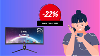 MSI Monitor Gaming Curvo 30" a meno di 311€ su Amazon