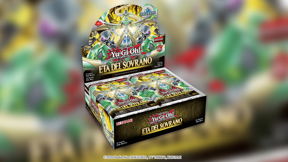 Immagine di Yu-Gi-Oh! - Disponibile Età del Sovrano, con 25 rare segrete quarto di secolo