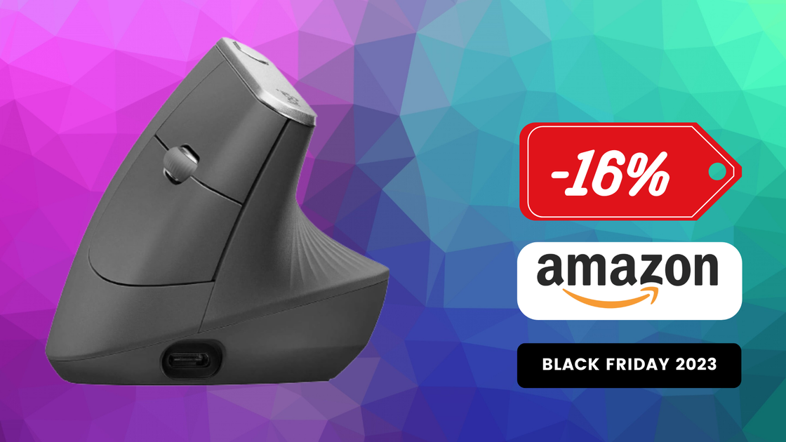 Copertina di SVENDITA TOTALE: Mouse Verticale Logitech al -26%
