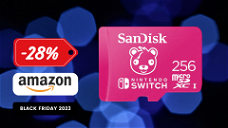 Copertina di SanDisk Fortnite per Nintendo Switch da 256 GB a meno di 35€!