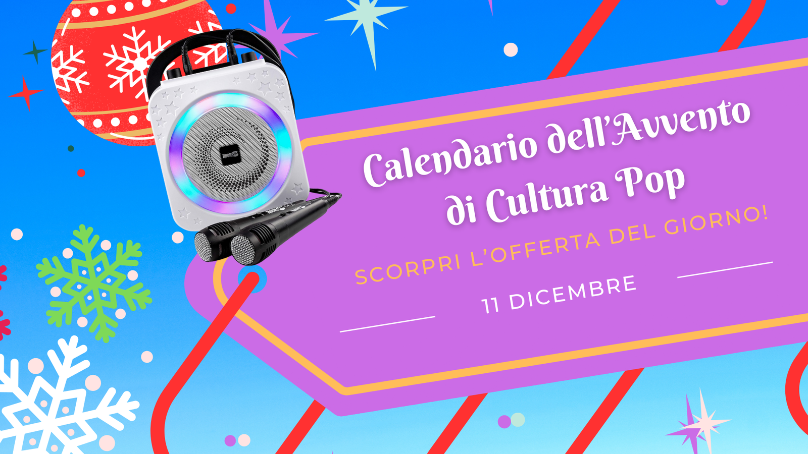 Immagine di Calendario dell'avvento di CPOP: scopri l'offerta dell'11 dicembre