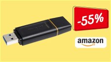 Copertina di UTILISSIMA Chiavetta USB Kingston 128GB CROLLA a 8€! SCONTO del 55%!