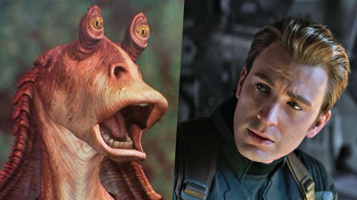 Immagine di 5 camei tagliati da Cip e Ciop Agenti Speciali: da Chris Evans a Jar Jar Binks