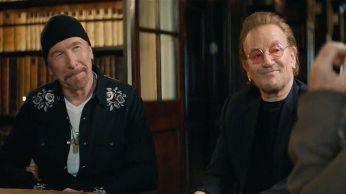Copertina di Il documentario su Bono e gli U2 arriva in straming [TRAILER]