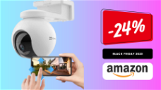 Copertina di Telecamera WiFi EZVIZ SOTTOCOSTO su Amazon, AFFARE al -24%