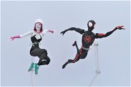 Copertina di Spider-Man: Across the Spider-Verse SH Figuarts, due figure pazzesche!