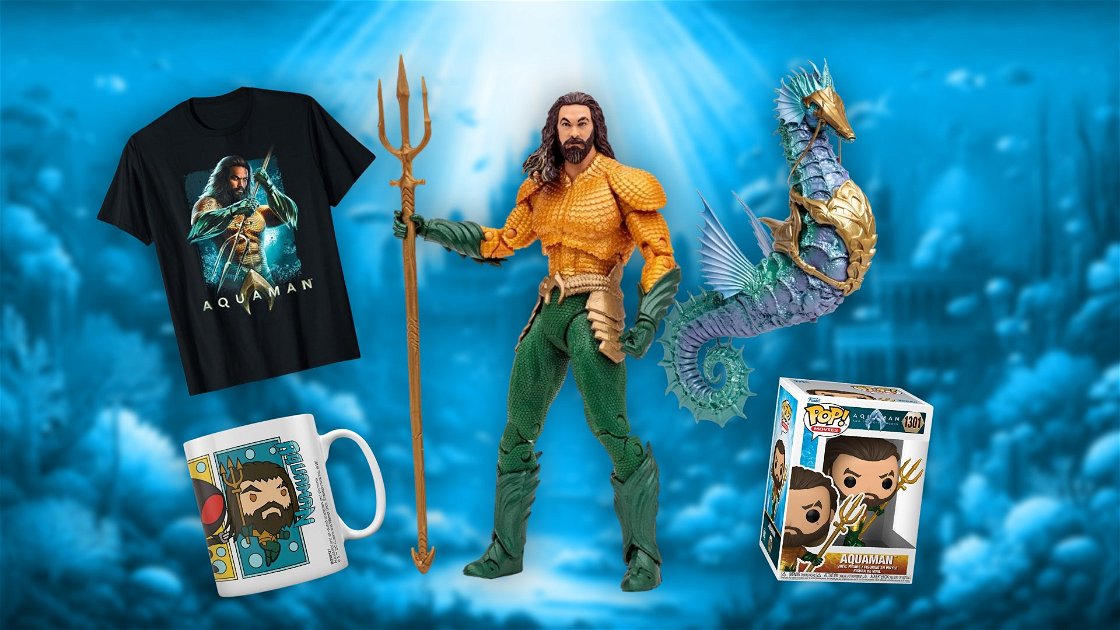 Copertina di Natale 2023: Aquaman - i migliori gadget da regalare