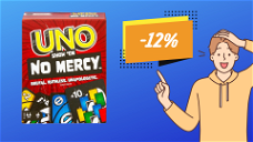 Copertina di UNO No Mercy: arriva la carta +10! Sconto del 12%!