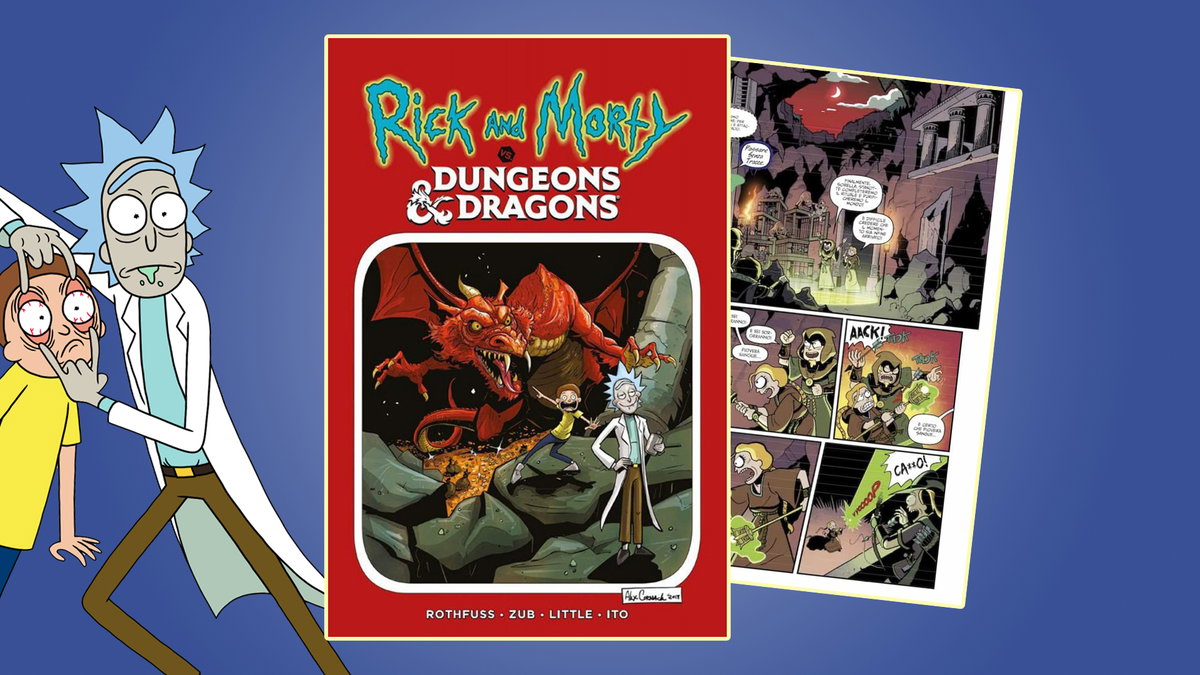 Immagine di Dungeons & Dragons VS Rick and Morty?! Ecco gli improbabili crossover a fumetti!