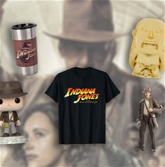 Copertina di Indiana Jones, i gadget più ricercati dai fan