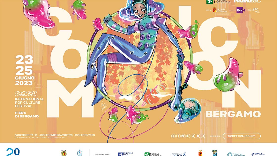 Copertina di Comicon Bergamo 2023: biglietti, date e molto altro ancora