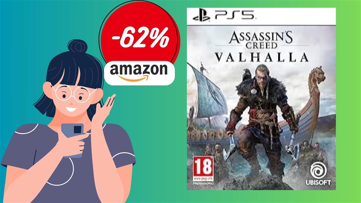 SOLTANTO 18€ per Assassin's Creed Valhalla per PlayStation 5!