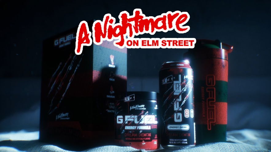 Dream Demon, il nuovo gusto di G Fuel celebra il primo film di Freddy Krueger