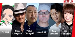 Copertina di Le CLAMP e Otsuchi tra i nuovi autori che contribuiranno a sviluppare progetti anime Netflix