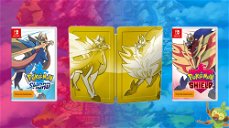 Copertina di Pokémon Spada e Scudo: ecco l'edizione con Steelbook dorata che include entrambi i giochi