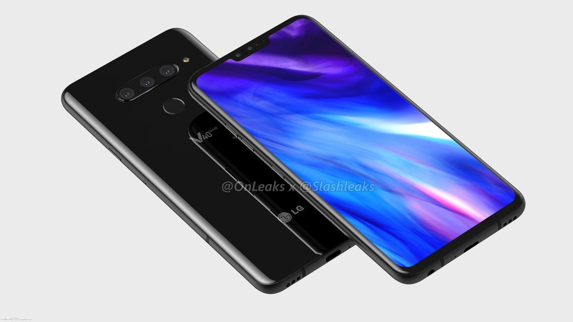 Copertina di Trapelate le specifiche complete di LG V40 ThinQ