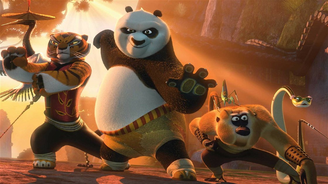 Copertina di I personaggi e i doppiatori di Kung Fu Panda 2, il secondo film della saga con Jack Black