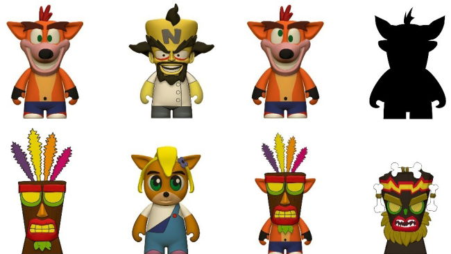 Copertina di Crash Bandicoot: in arrivo le mini figures della Kidrobot!