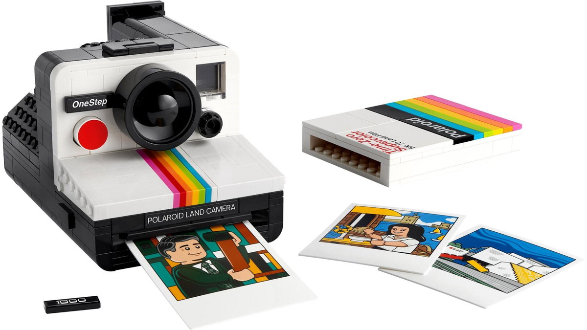 Immagine di LEGO Ideas: ecco il set Polaroid OneStep SX-70