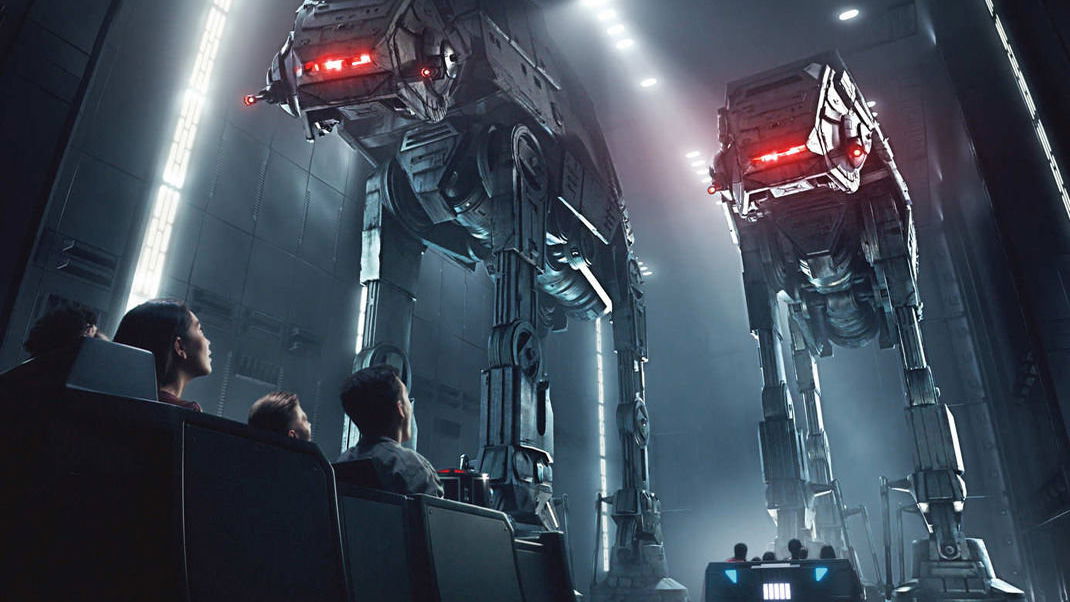 Copertina di Star Wars: Rise of the Resistance, annunciata la data d'apertura e un epico poster