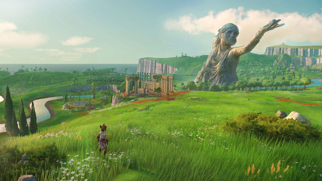 Copertina di Gods & Monsters è un nuovo pittoresco open world ambientato nella mitologia greca