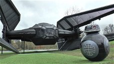 Copertina di Colin Furze ha costruito un caccia imperiale di Star Wars a grandezza naturale
