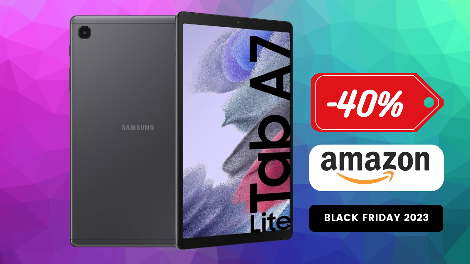 Samsung Galaxy Tab A7 Lite, CHE PREZZO! Su  risparmi il 40% -  CulturaPop