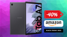 Copertina di Samsung Galaxy Tab A7 Lite, CHE PREZZO! Su Amazon risparmi il 40%