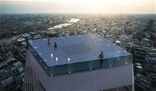 Copertina di La suggestiva piscina sul tetto di un grattacielo di Londra (e le scale segrete per accedervi)