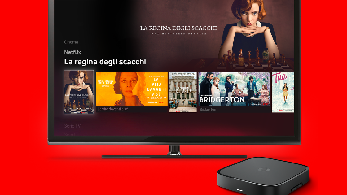 Copertina di Vodafone TV Box Pro con comandi vocali: cos'è e quanto costa