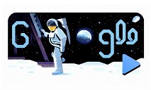 Copertina di Il Google Doodle di oggi, dedicato ai 50 anni dallo sbarco sulla luna
