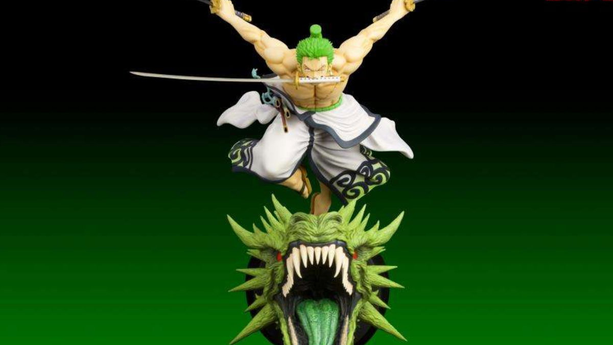 Immagine di Roronoa Zoro, da Espada Art una statua da appendere al muro!