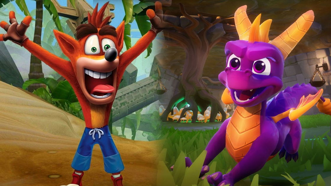 Copertina di Crash e Spyro, in arrivo il bundle che include entrambe le trilogie