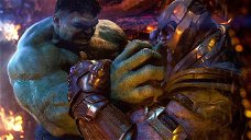 Copertina di Avengers: Endgame, una concept art mostra la rivincita di Hulk su Thanos (tagliata dal film)