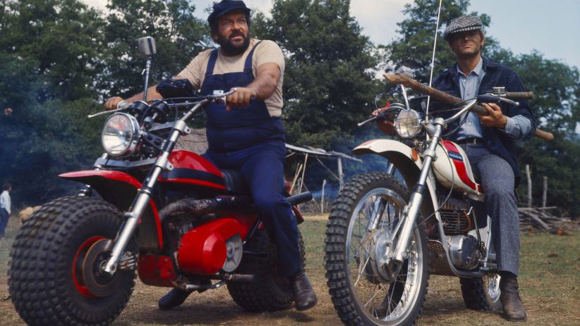 Copertina di Altrimenti ci arrabbiamo, la colonna sonora del film con Bud e Terence