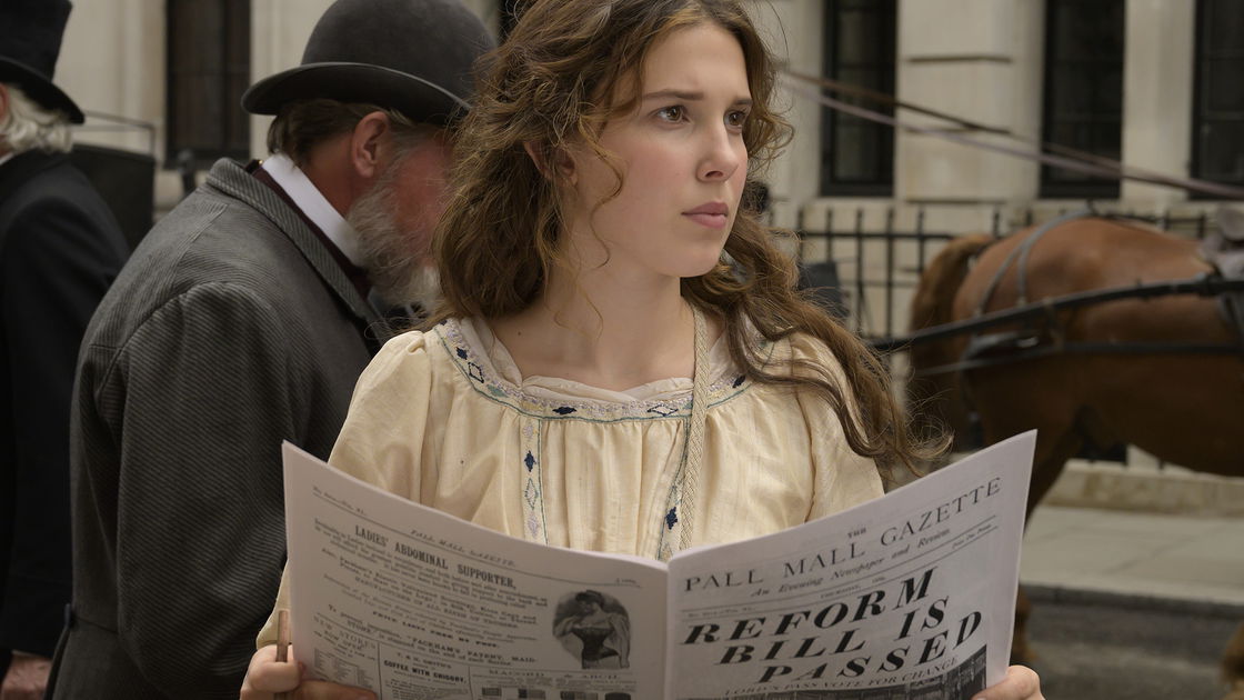 Copertina di Netflix annuncia il sequel di Enola Holmes: Millie Bobby Brown e Henry Cavill torneranno in una nuova avventura