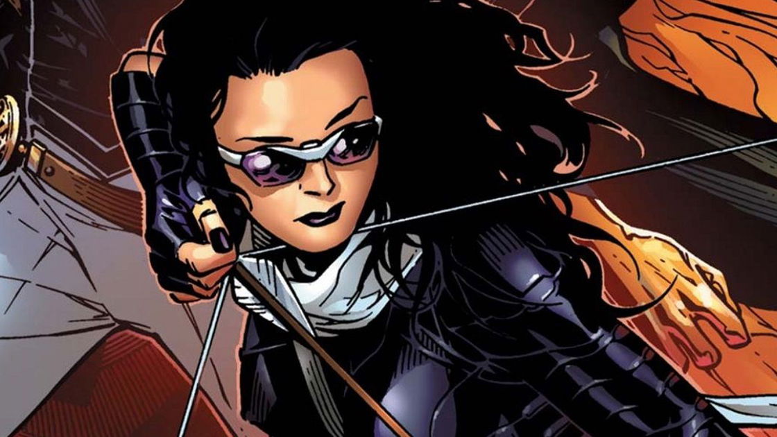 Copertina di Hawkeye: una concept art ci mostra come sarà Kate Bishop nel MCU